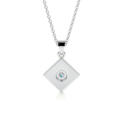 0.25 CT Round CVD F/VS Diamond Necklace