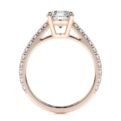 0.80 CT Round Solitaire CVD E/VS2 Diamond Engagement Ring