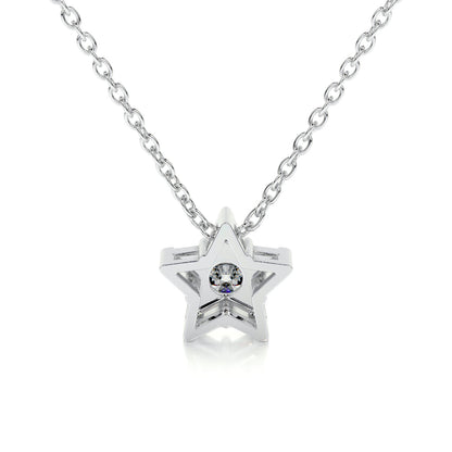 0.25 CT Round CVD F/VS Diamond Necklace