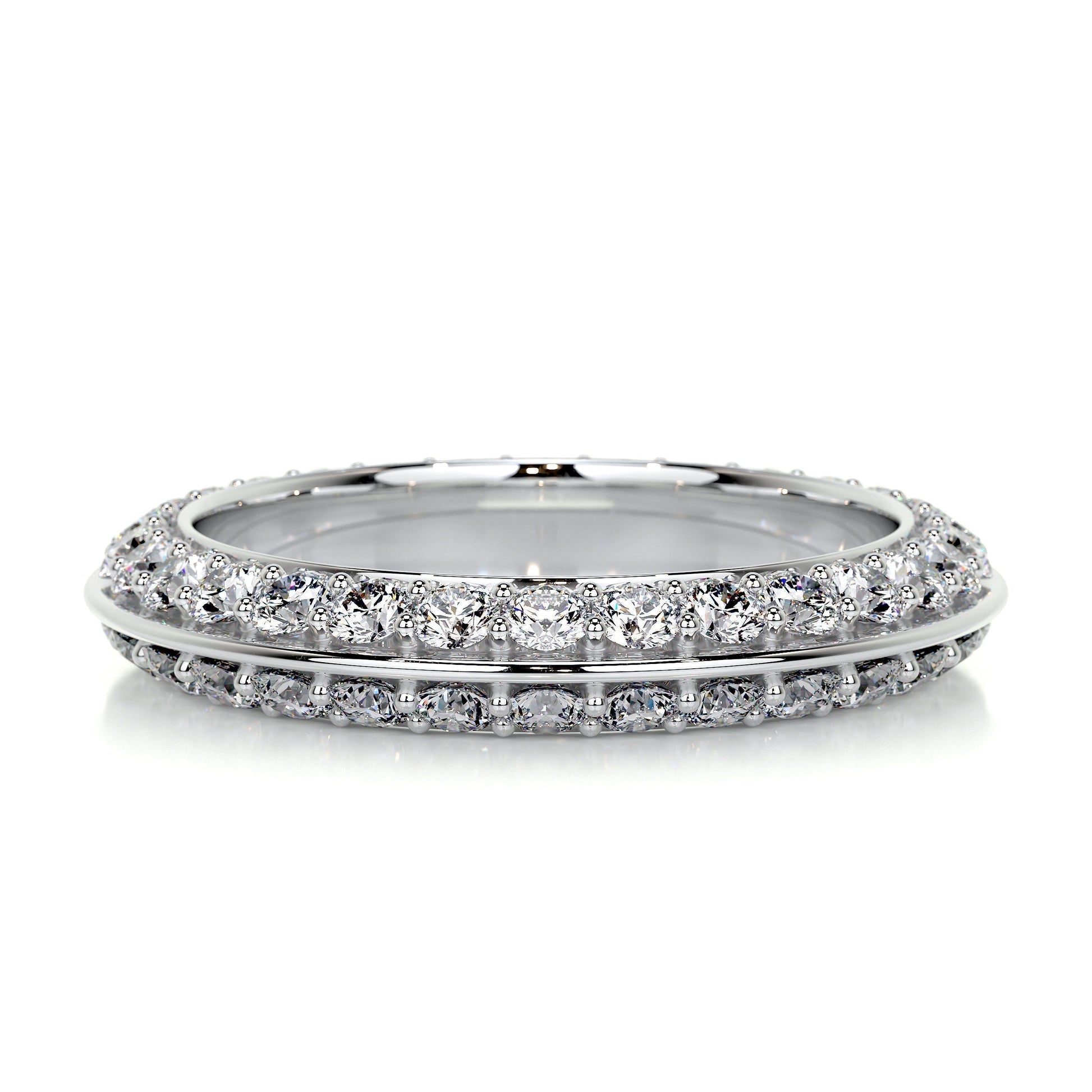 0.5ct Round EF- VVS Diamond Full Eternity Wedding Band