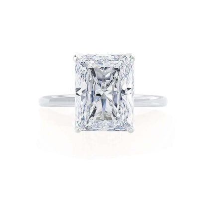 1.20 CT Radiant Solitaire CVD E/VVS2 Diamond Engagement Ring