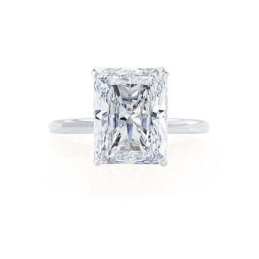 1.20 CT Radiant Solitaire CVD E/VVS2 Diamond Engagement Ring