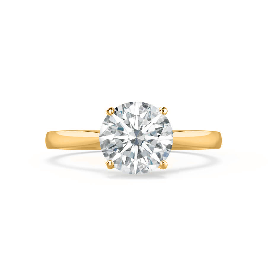 1.20 CT Round Solitaire CVD E/VS1 Diamond Engagement Ring